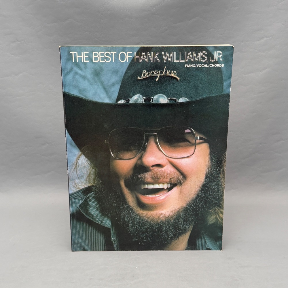 The Best of Hank Williams Jr. - Sheet Music - Piano/Vocal/Chords - 1984